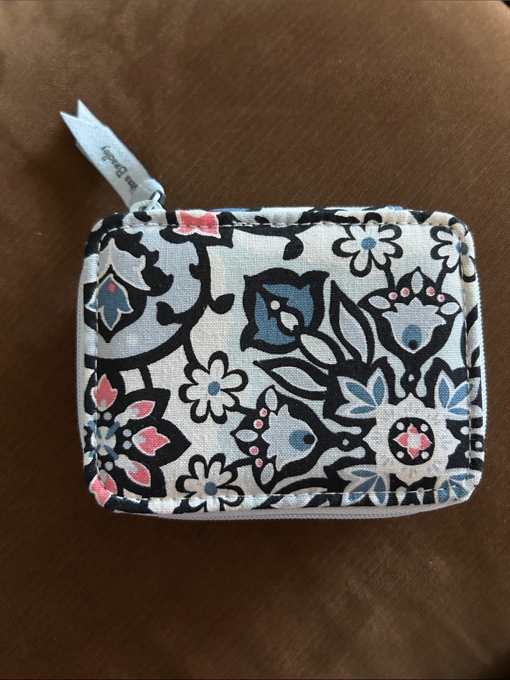 Vera Bradley Floral Zip  case